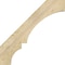 Ekena Millwork 4"W x 28"D x 28"H Balboa Rough Sawn Knee Brace, Douglas Fir BRC04X28X28BOA00RDF - alternate 2